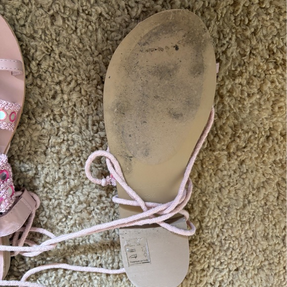 Free People Mantra Mirror Sandals 7.5 - Picture 4 of 6